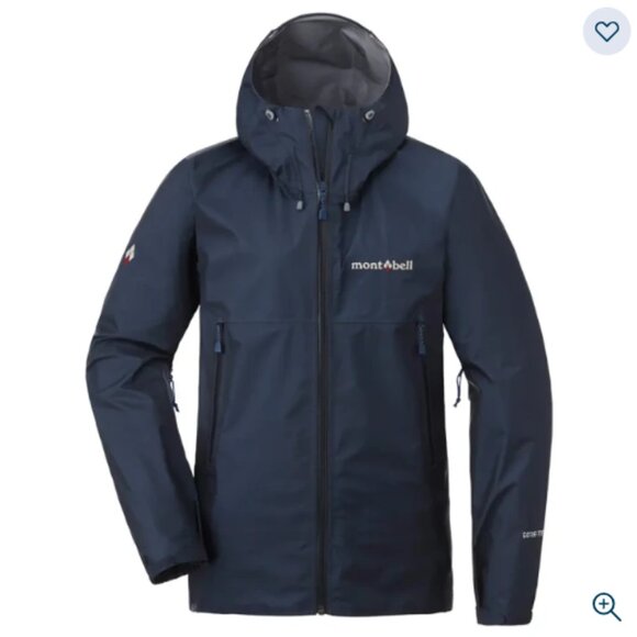 Montbell Women's Large Storm Cruiser Jacket Dark Navy NWT Ski Snowboard Shell - Picture 8 of 9